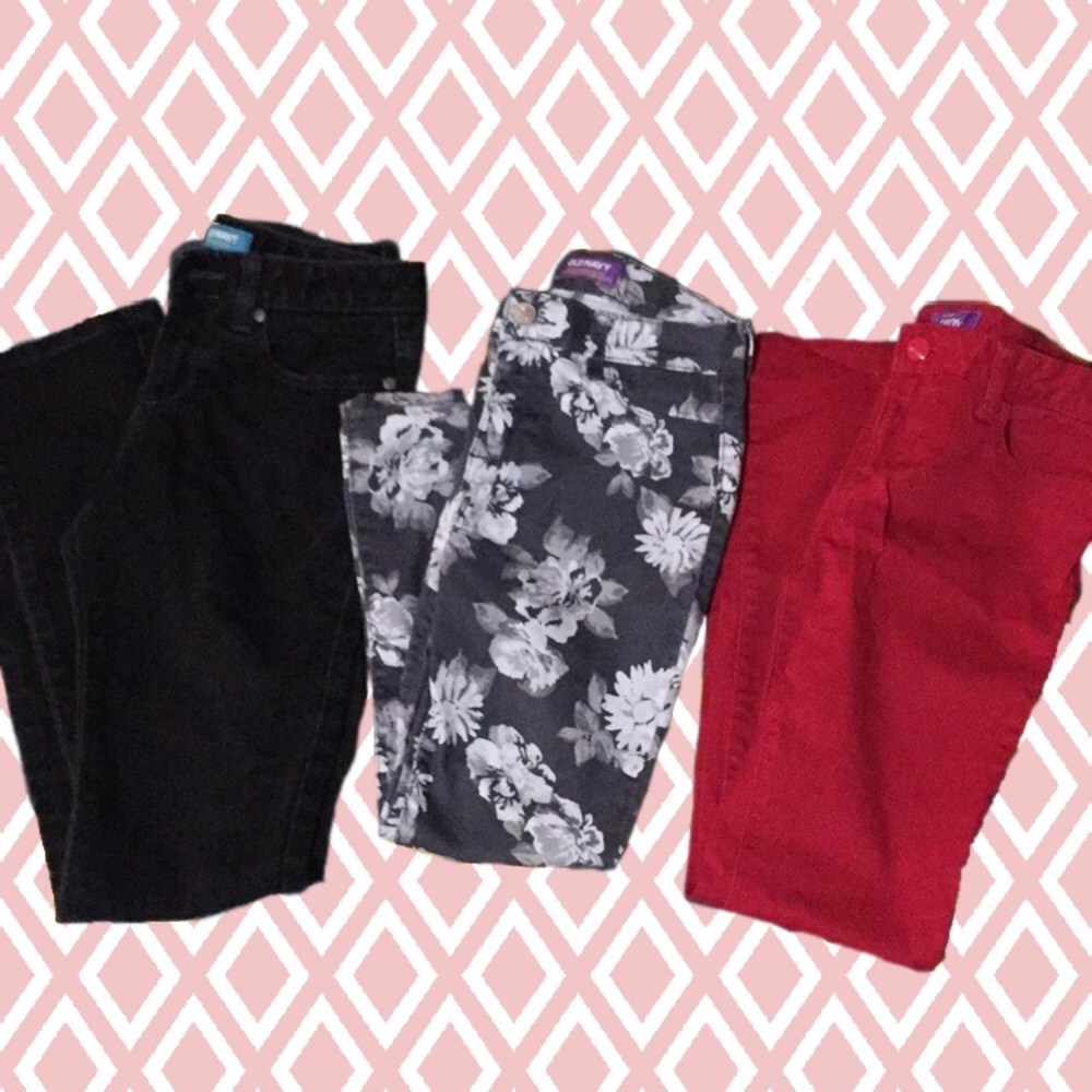 {Old Navy} 3 Skinny Jeans